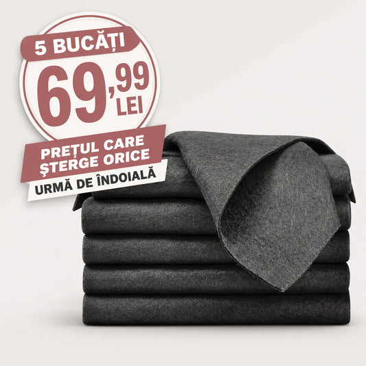Laveta din microfibrǎ MagiClean™ - Set de 5 bucați