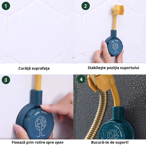 Suport reglabil pentru duș